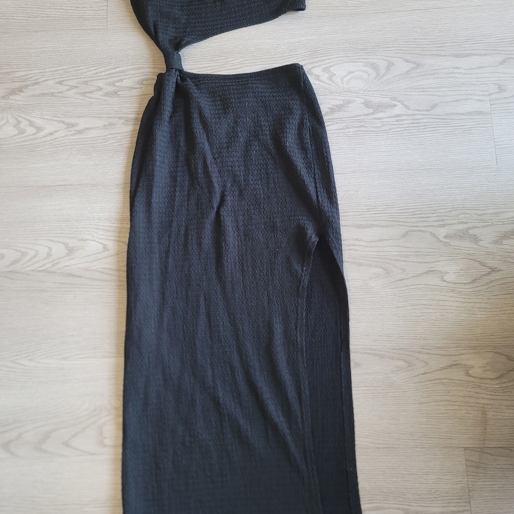 SHEIN Black Maxi Dress